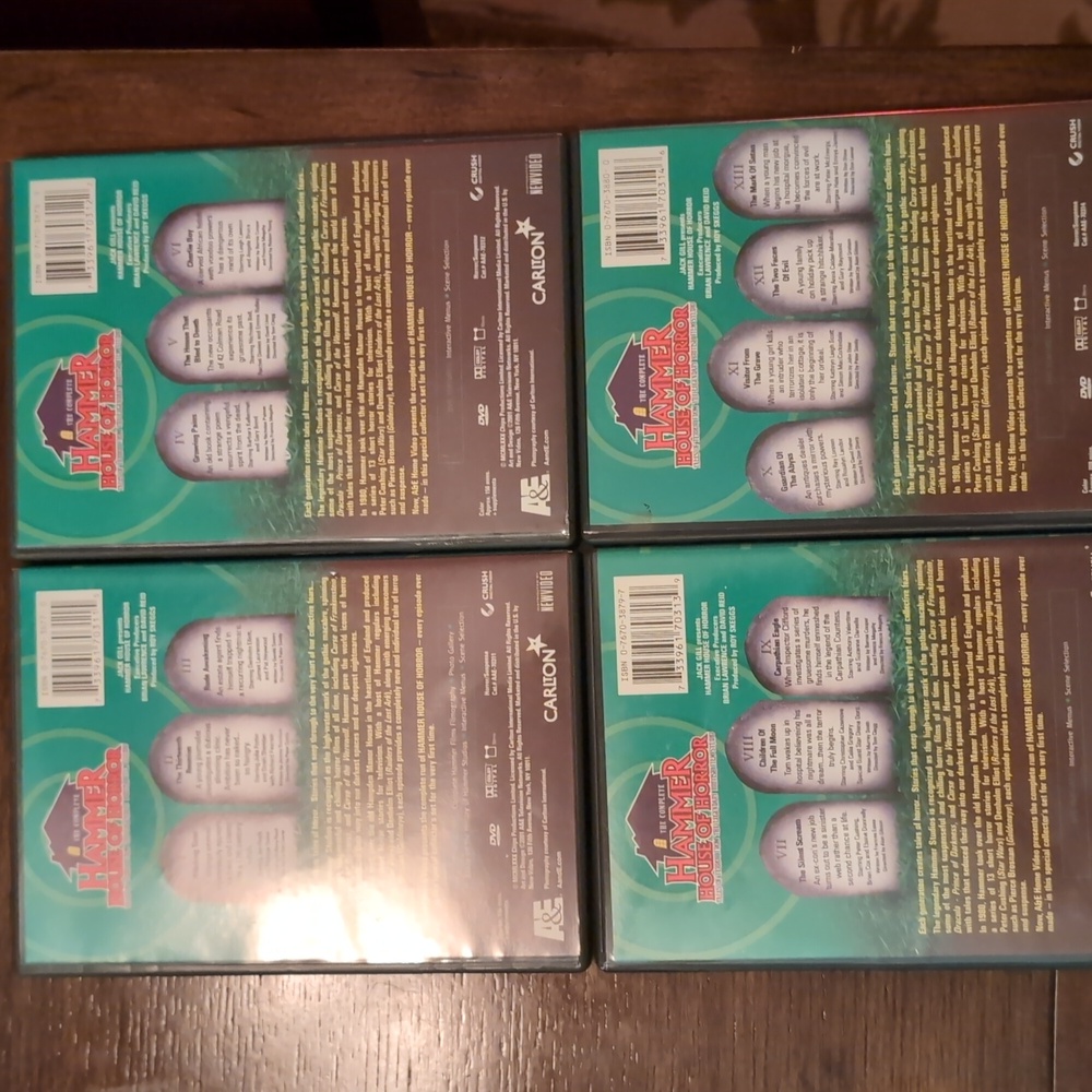Vintage Hammer House Of Horror - The Complete Set DVDs - Picture 5 of 5